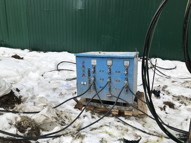 Прогрев бетона трансформатором